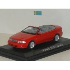 Volvo C70 cabrio 1997 rood Minichamps 1:43